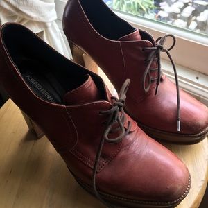 Italian leather heels